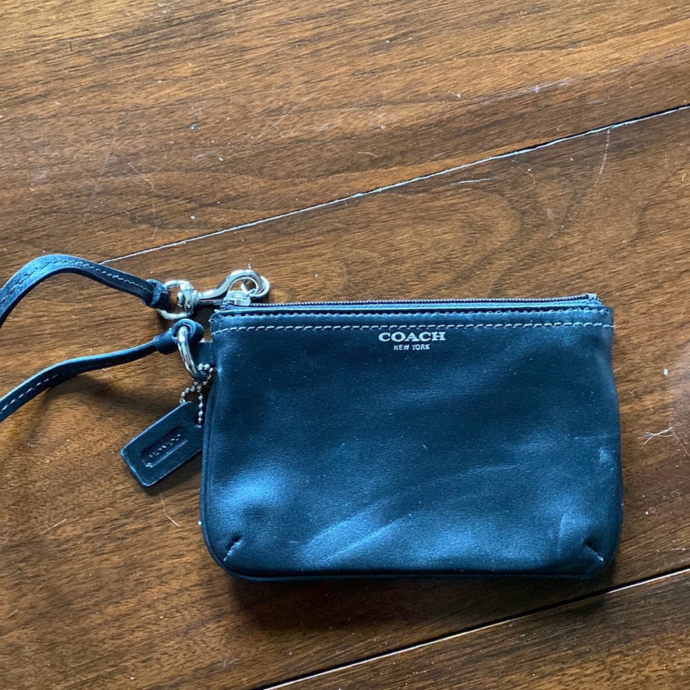 Coach small leather purse